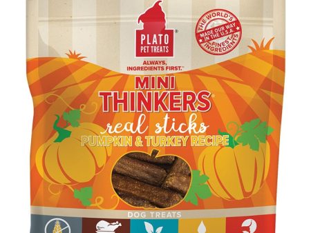 Plato Dog Min Thinker Turkey Pumpkin 6oz. Online