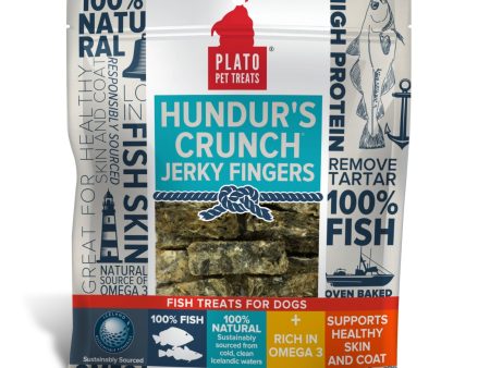 Plato Hundurs Crunch Jerky Finger 3.5oz. Supply