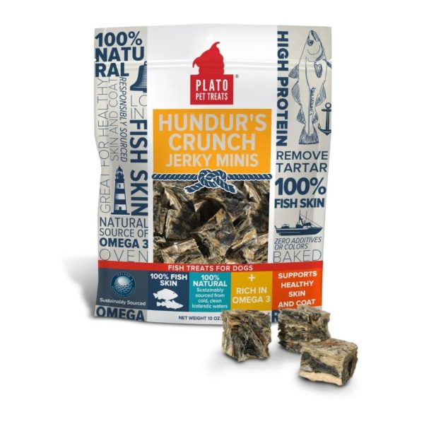 Plato Hundurs Crunch Jerky Mini 10oz. Online