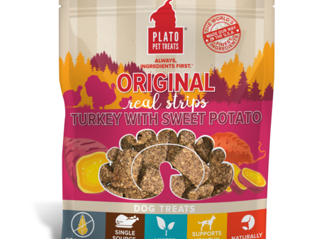 Plato Dog Strp Grain Free Turkey Sweet Potato 18oz. Online