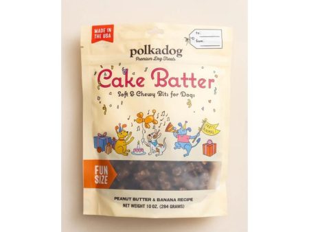 Polka Dog Bakery Dog Cake Batter Nuggets 10oz. Pouch Supply