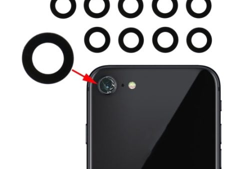 10 PCS Back Camera Lens for iPhone 8 For Cheap