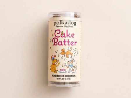 Polka Dog Bakery Dog Cake Batter Nuggets 2.5oz. Tube on Sale