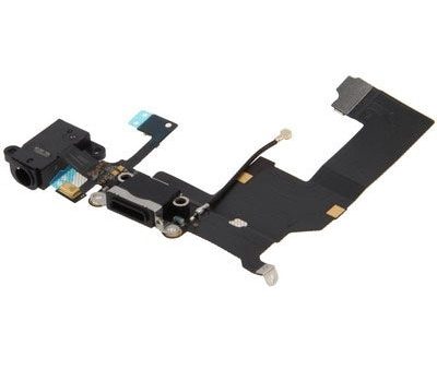 Original Tail Connector Charger Flex Cable + Headphone Audio Jack Ribbon Flex Cable for iPhone 5 Online