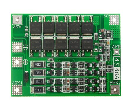 4S 40A Li-ion Lithium Battery 18650 Charger PCB BMS Protection Board with Balance For Drill Motor 14.8V 16.8V Lipo Cell Module Online Sale