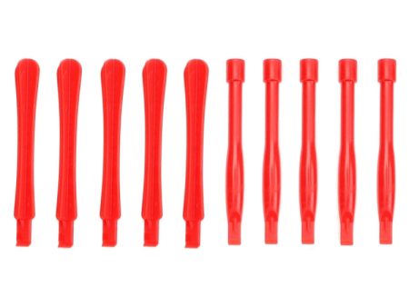 10 PCS Mobile Phone Repair Tool Spudgers (5 PCS Round + 5 PCS Square), 5 PCS Round + 5 PCS Square(Red), 5 PCS Round + 5 PCS Square(Yellow) Online Hot Sale