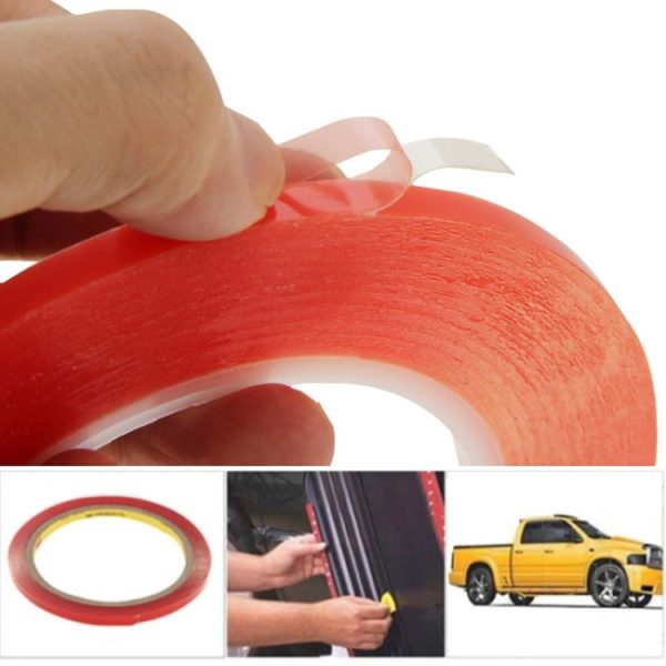 6mm Double Sided Adhesive Sticker Tape for iPhone   Samsung   HTC Mobile Phone Touch Panel Repair, Length: 25m, 6mm Width Cheap