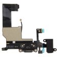 Original Tail Connector Charger Flex Cable + Headphone Audio Jack Ribbon Flex Cable for iPhone 5 Online