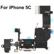 2 in 1 for iPhone 5C (Original Tail Connector Charger + Original Headphone Audio Jack Ribbon) Flex Cable, For iPhone 5C on Sale