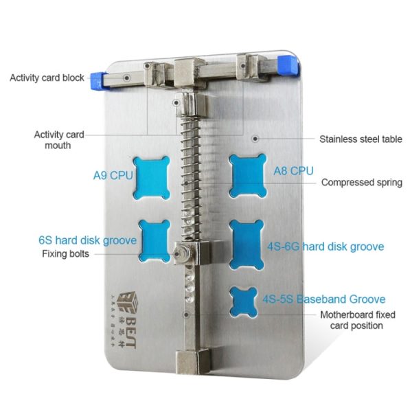 BEST- 001D Stainless Steel Circuit Board Soldering Desoldering PCB Repair Holder Fixtures Mobile Phone Repairing Tool, BEST-001D Online Sale