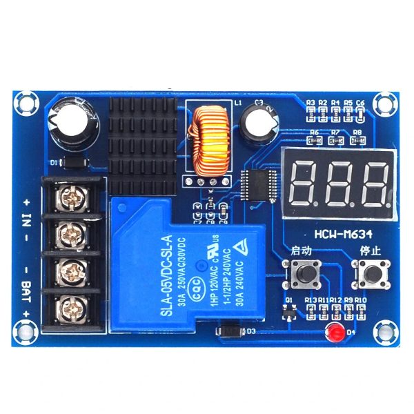 AOQDQDQD XH-M604 6-60V Battery Charger Control Module with Digital Full Charge Overcharge Protection Switch Online Hot Sale